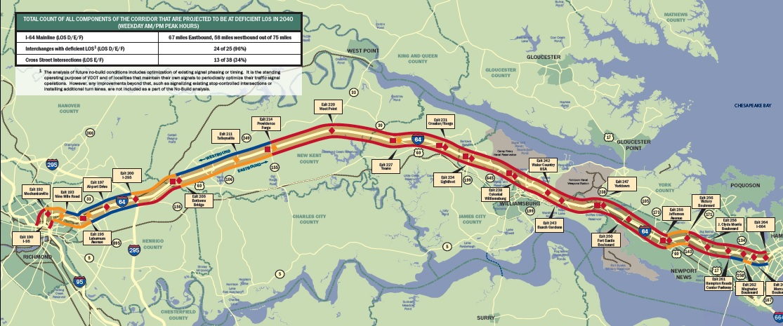 Expense Uncertainty Underscore Challenges Of Widening I 64 To Richmond Williamsburg Yorktown Daily
