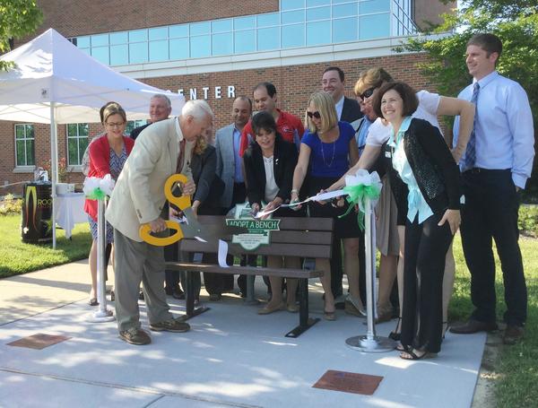 Members of LEAD, the Williamsburg Area Transit Authority and Sentara gathered for a ribbon-cutting last week.