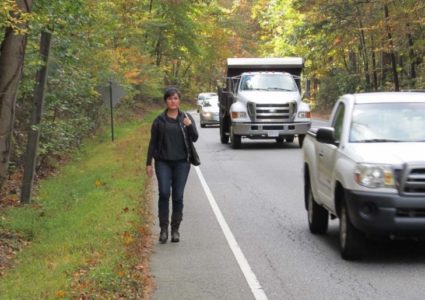 City Council and staff believe the stretch of Monticello Avenue between Treyburn Drive and Ironbound Road is unsafe for pedestrians and bicyclists. (Courtesy of City of Williamsburg)