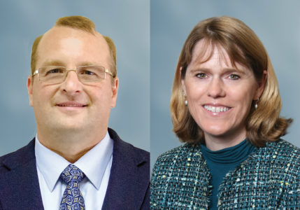 WJCC School Board Jamestown representative Jim Kelly and City of Williamsburg representative Kyra Cook were chosen as chairman and vice-chairwoman for 2016. (Photos courtesy of WJCC School Division)