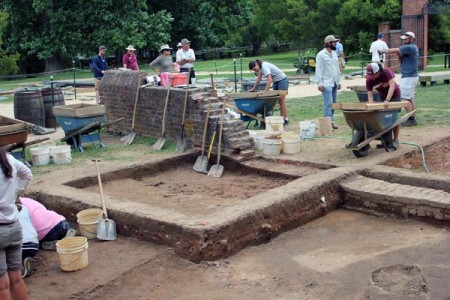 Jamestown Rediscovery is currently hosting a group of 14 field school students. (Adrienne Berard/WYDaily)
