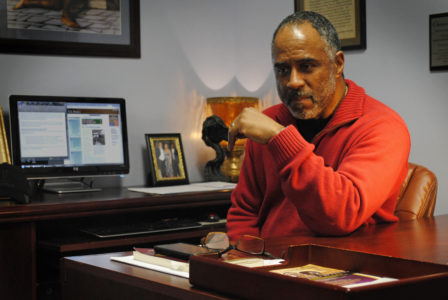 Like many religious leaders in the Historic Triangle, the Rev. Corwin Hammond is looking for ways to address President Donald Trump’s executive order regarding refugees. (Sarah Fearing/WYDaily)