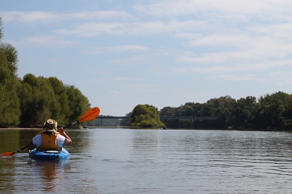 Kayaking at Powhatan State Park. Photo courtesy Virginia State Parks