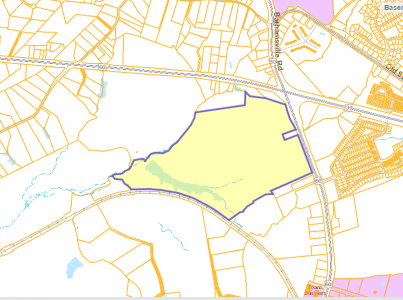 The Taylor family says they have no immediate plans to develop the land, but family members have written letters stating keeping the property as farmland forever will not be sustainable. (Courtesy James City County tax parcel map)