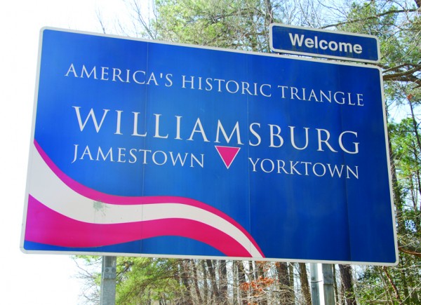 While the term Historic Triangle has persisted in signage, the name is not favored by all. (file photo)