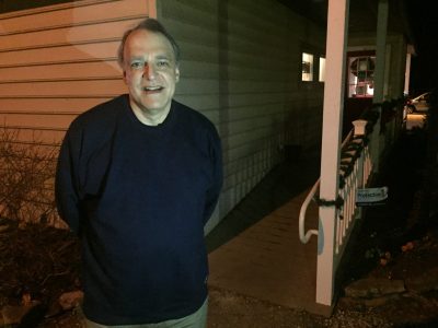 David Dessler, 62, poses for a photo at a James City County restaurant on Dec. 5, 2017. (Sarah Fearing/WYDaily)