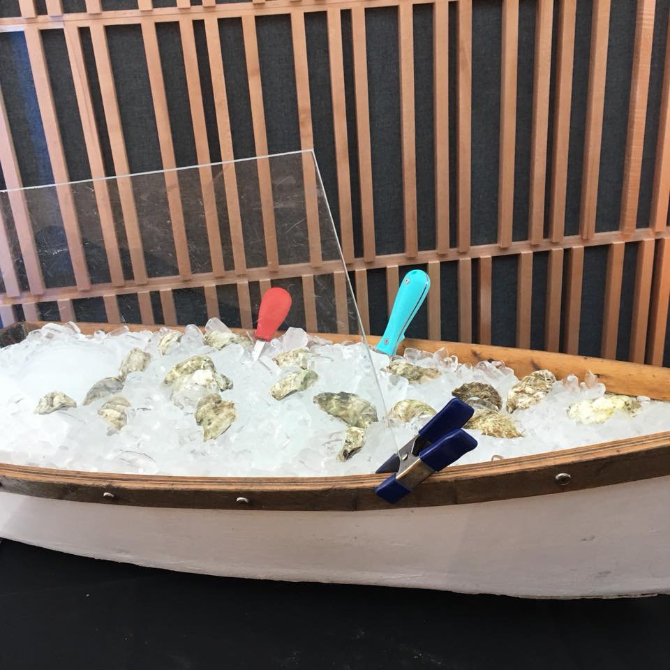 Oysters from Big Island Aquaculture at the Culinary Kick-Off. (Courtesy Kayla Kearse/GWCTA)