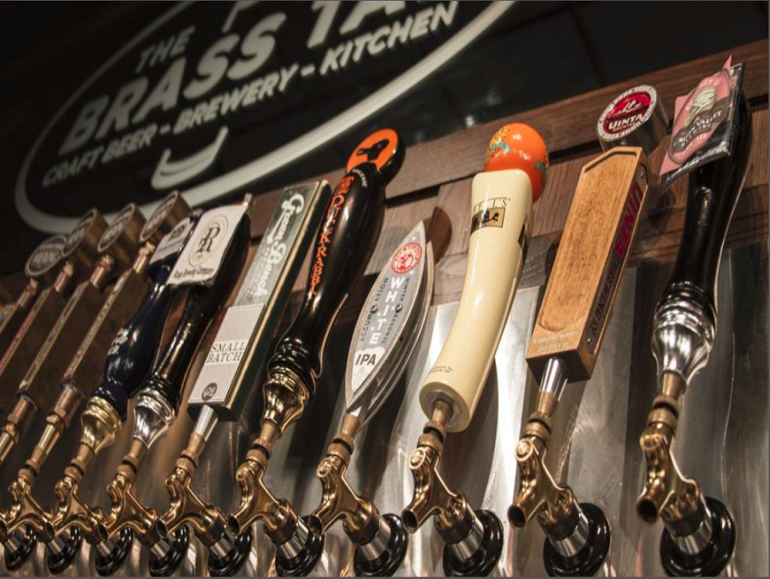 Around 80 brews will be on tap at the new Brass Tap bar in New Town. (WYDaily/ Courtesy of Cushman and Wakefield)