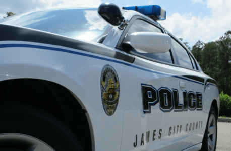 A James City County Police car