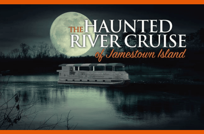The new ghost tour, The Haunted River Cruise of Jamestown Island, will be available on select dates through November. (WYDaily/Courtesy James City County)