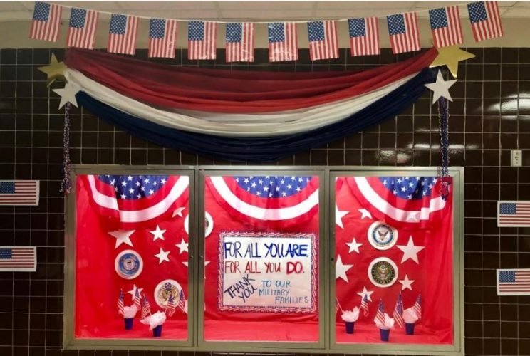 Four schools in York County and one in WJCC have won the Purple Star award, meaning they have outstanding commitment to supporting military families in education. (WYDaily/Courtesy Lisa Ruffieux)