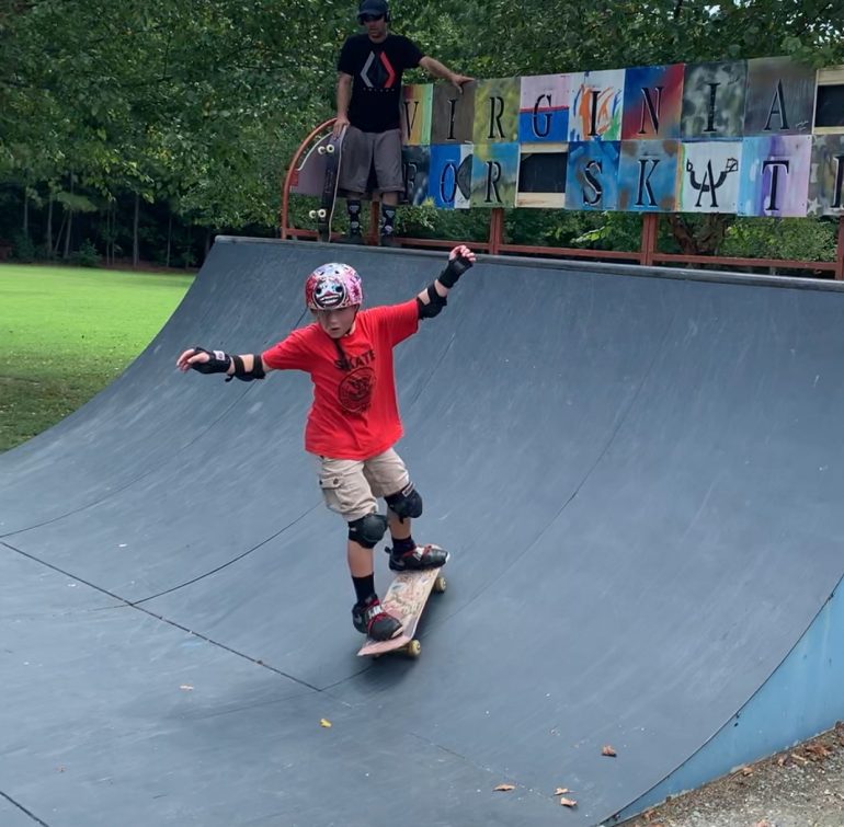 On Saturday, Revolution Golf and Grille alongside the Historic Triangle Skateboarding Alliance will host a skateboarding competition in honor of a local student who died of addiction and depression in January. (WYDaily/Courtesy Max Pfannebecker)