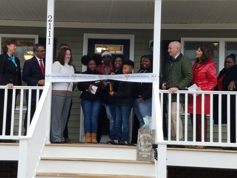 The Habitat for Humanity Peninsula and Greater Williamsburg recently dedicated their 200th home in December. (WYDaily/ Courtesy of the Habitat for Humanity Peninsula and Greater Williamsburg Facebook page)