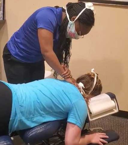 Chiropractors are considered essential and stayed opened during the coronavirus pandemic to treat patients and make spinal adjustments. (WYDaily/ Courtesy of Lemmata Chiropractic)