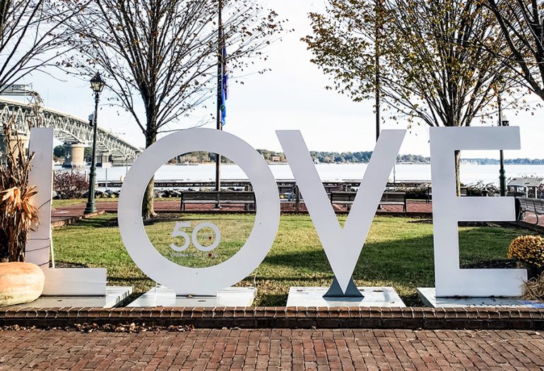 Riverwalk Landing LOVE Letters (WYDaily/Courtesy of York County Public Affairs.)