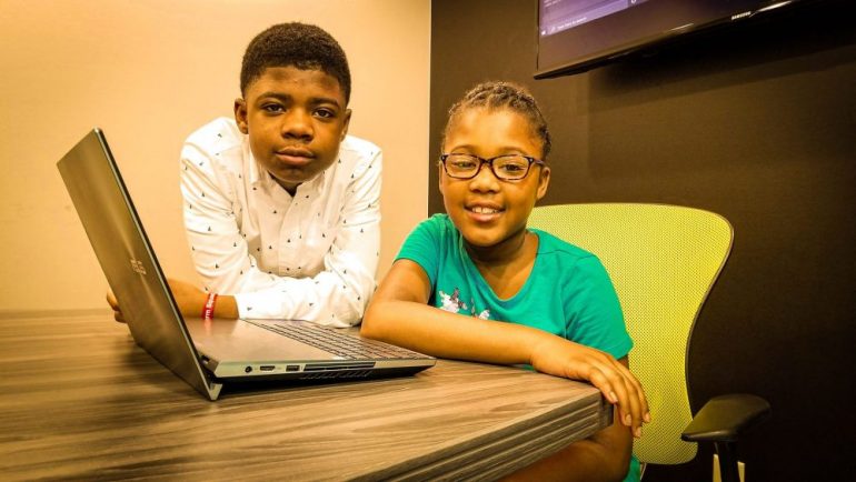 Brian Smalls, Randall Hazard and Ebony Flake have started a new non-profit that helps teach children about video production, media and entrepreneurship. (WYDaily/Courtesy Brian Smalls)