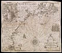 Map of New England by Captain John Smith, cartographer and William Hole, engraver in 1616. (WYDaily/ Courtesy of the Colonial Williamsburg Foundation)