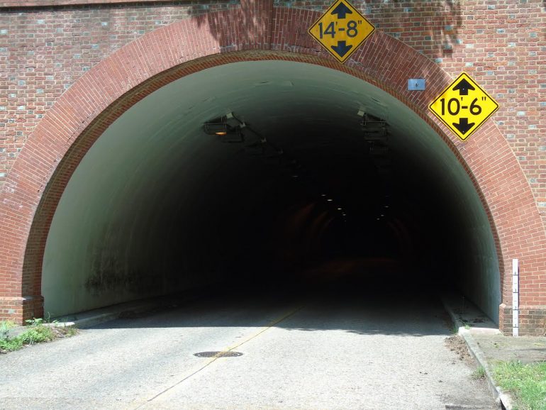 The Colonial Parkway Williamsburg Tunnel. (WYDaily file/Courtesy of the National Park Service)