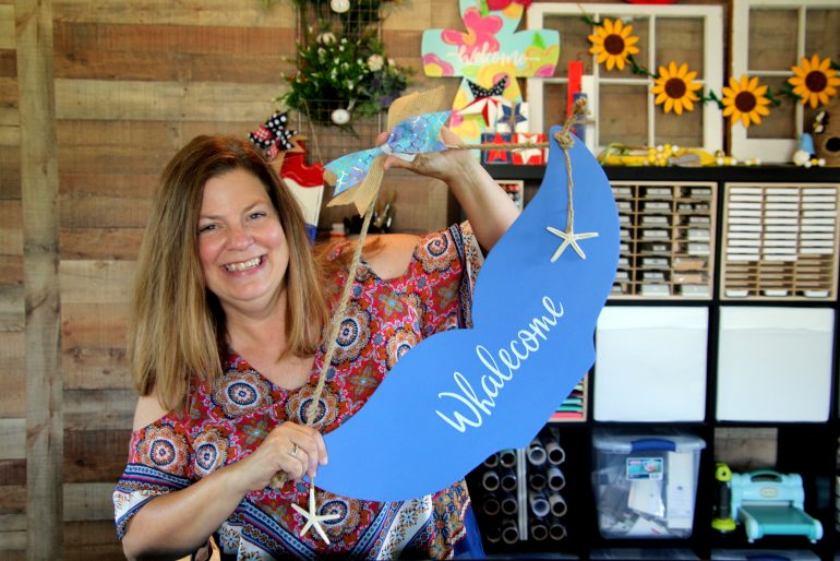 Kim Kellogg, owner of Lilac Lane DIY. (WYDaily/Courtesy of Kim Kellogg)