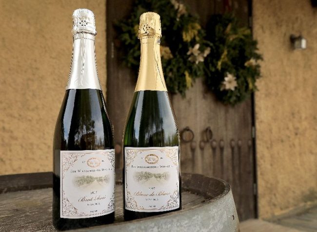 The Williamsburg Winery released two new, sparkling wines just in time for the new year. (WYDaily/ Courtesy of The Williamsburg Winery)